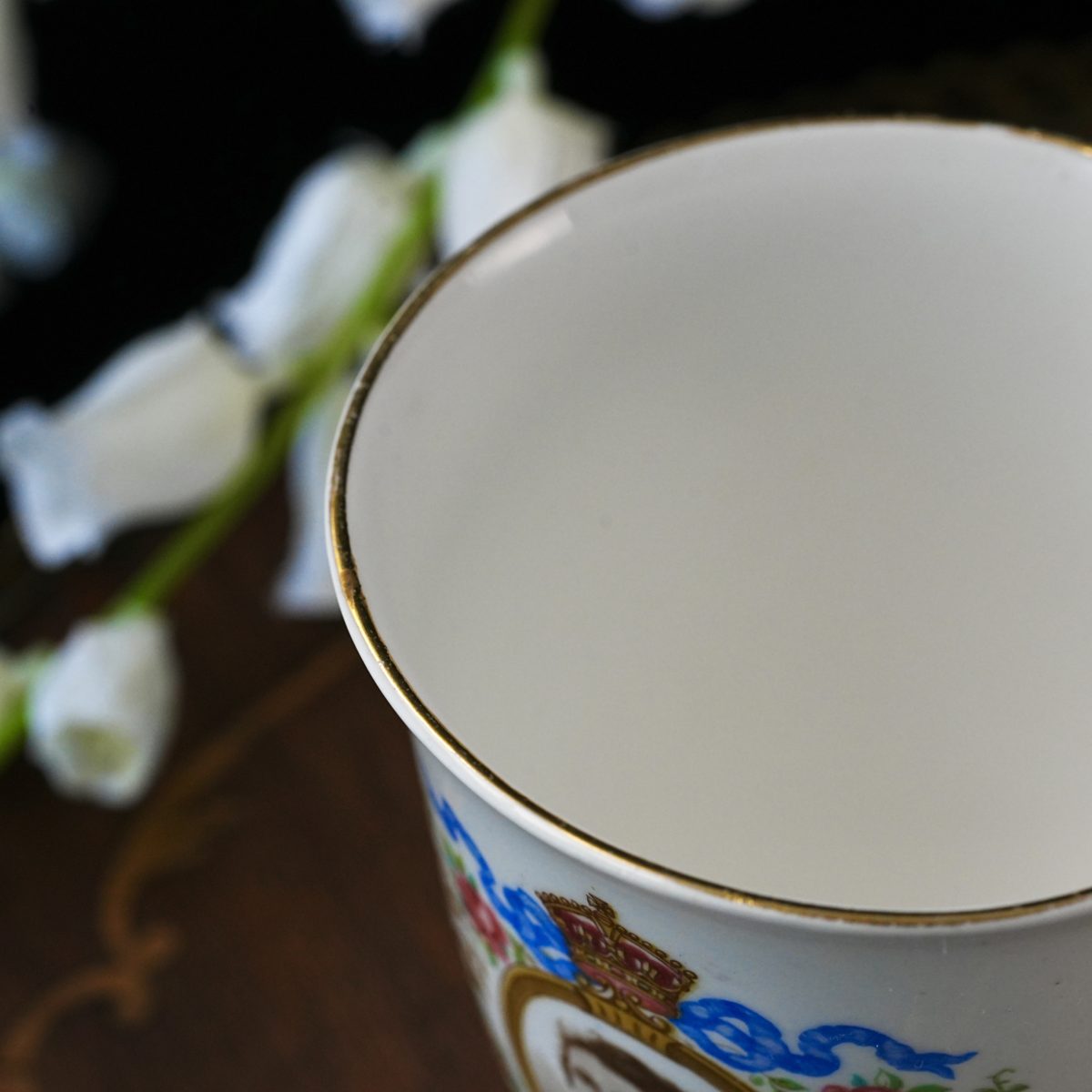Vintage Royal Albert Coronation Elizabeth II Mug photo 2