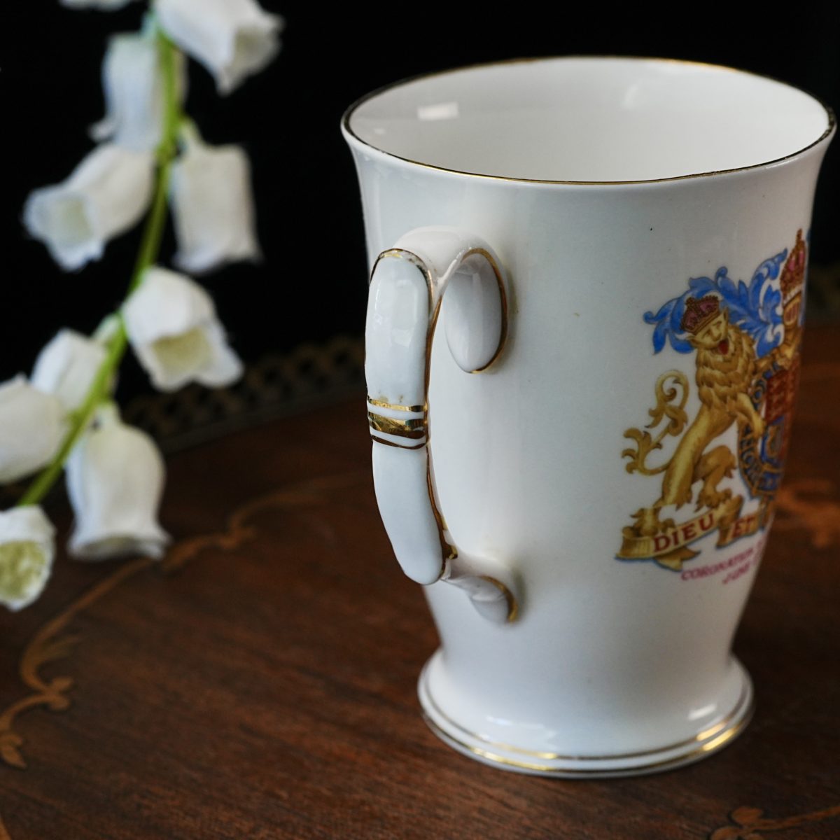 Vintage Royal Albert Coronation Elizabeth II Mug photo 3