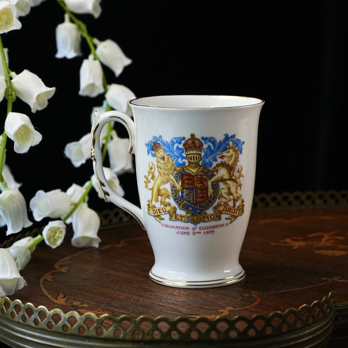 Vintage Royal Albert Coronation Elizabeth II Mug photo 4