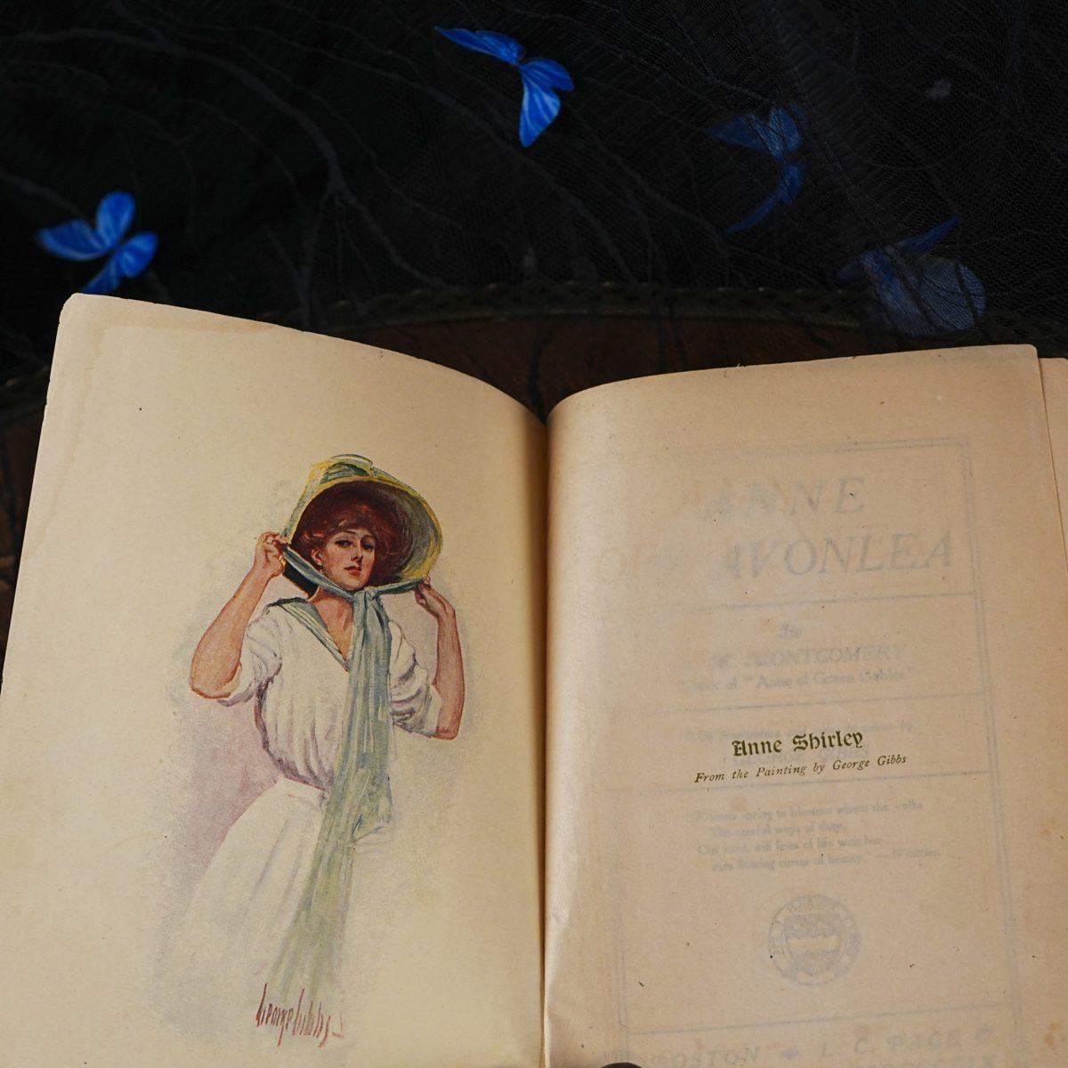 Antique Anne of Avonlea 1909 Hardcover Book photo 5