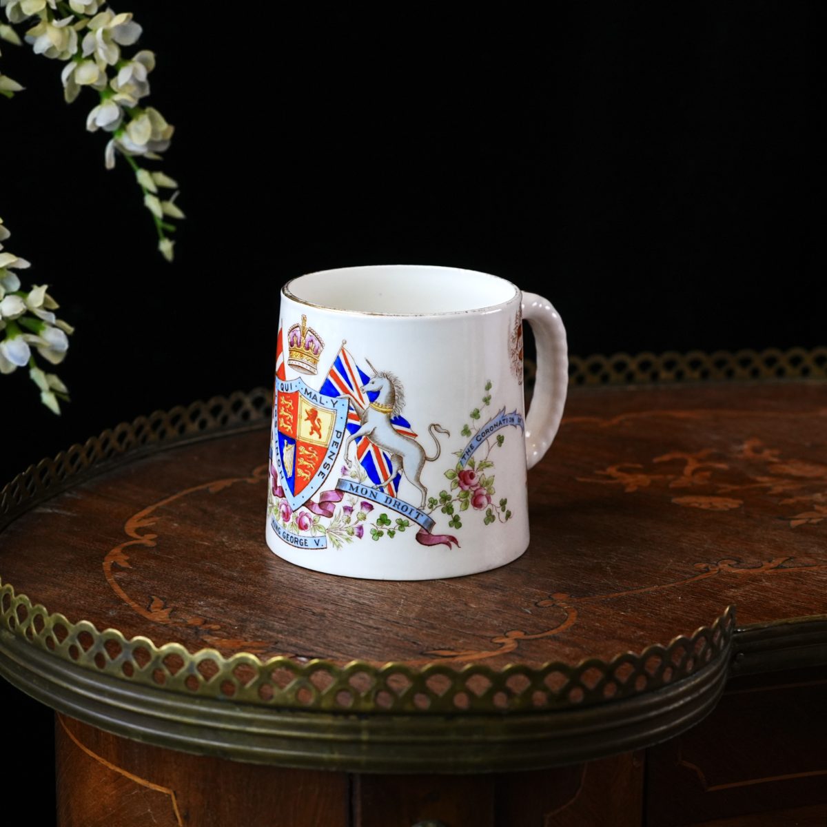 Aynsley King George V Coronation Mug