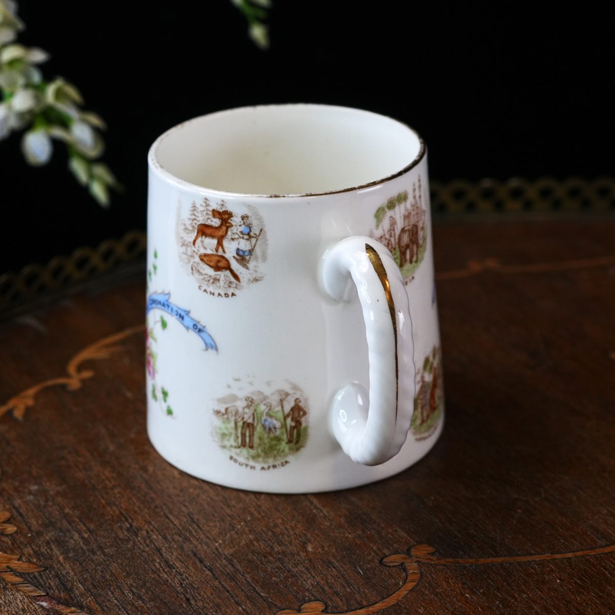 Antique Aynsley King George V Coronation Mug photo 4