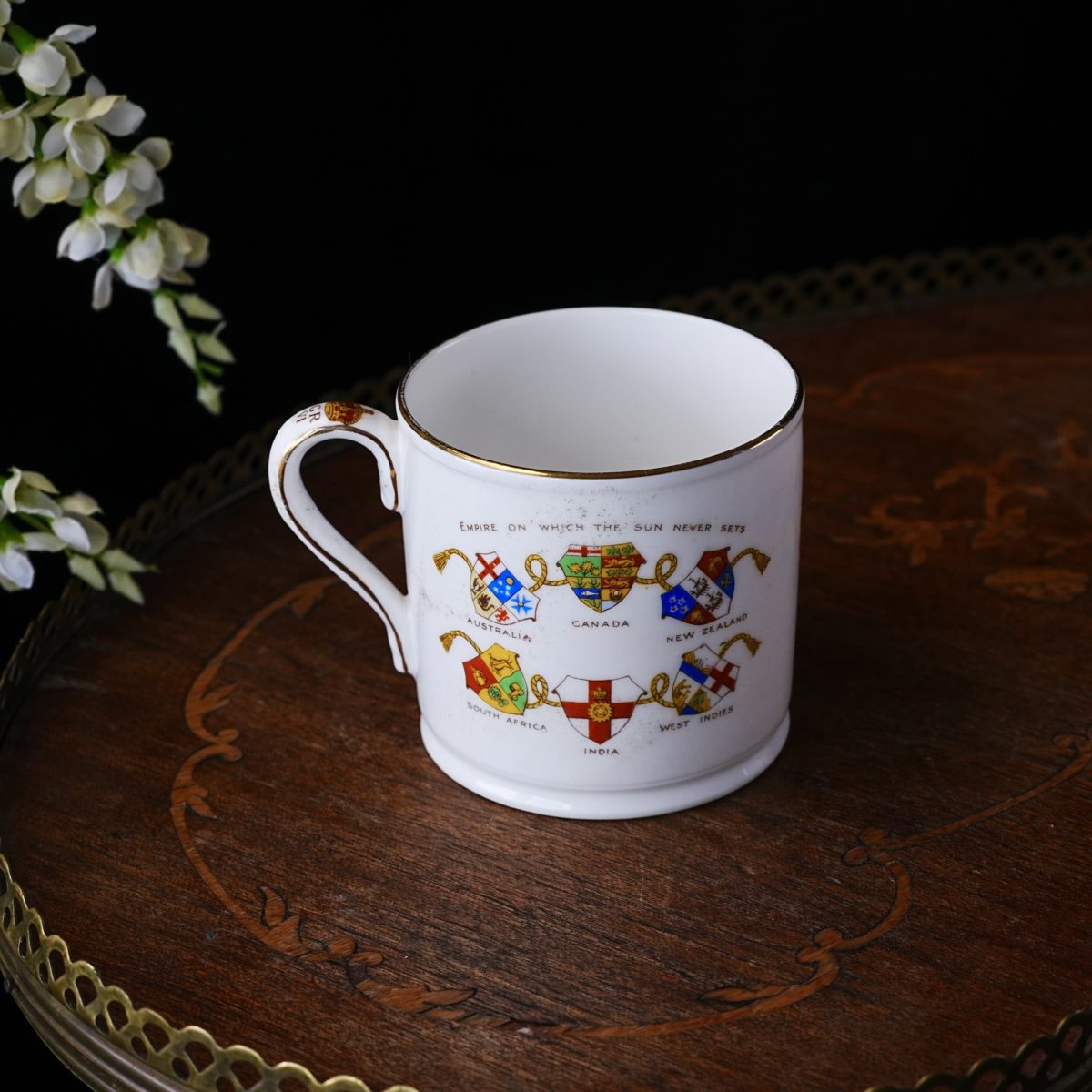 Antique Aynsley George VI & Queen Elizabeth Coronation Mug photo 5