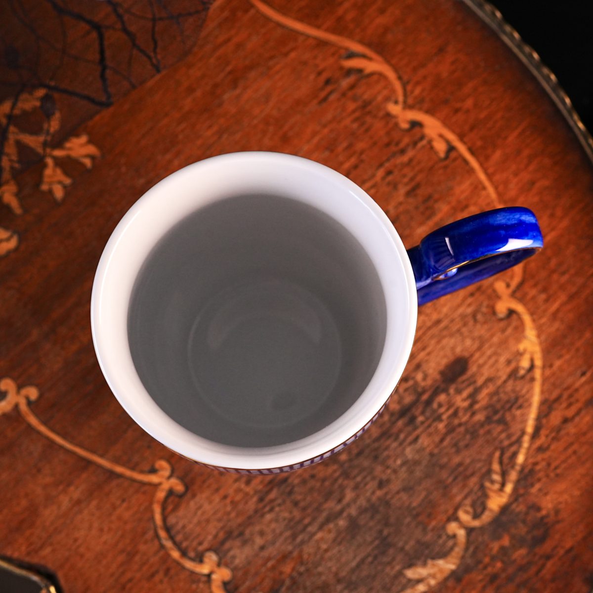 Vintage Bombay Company Cobalt Mug Set Of 2 photo 2