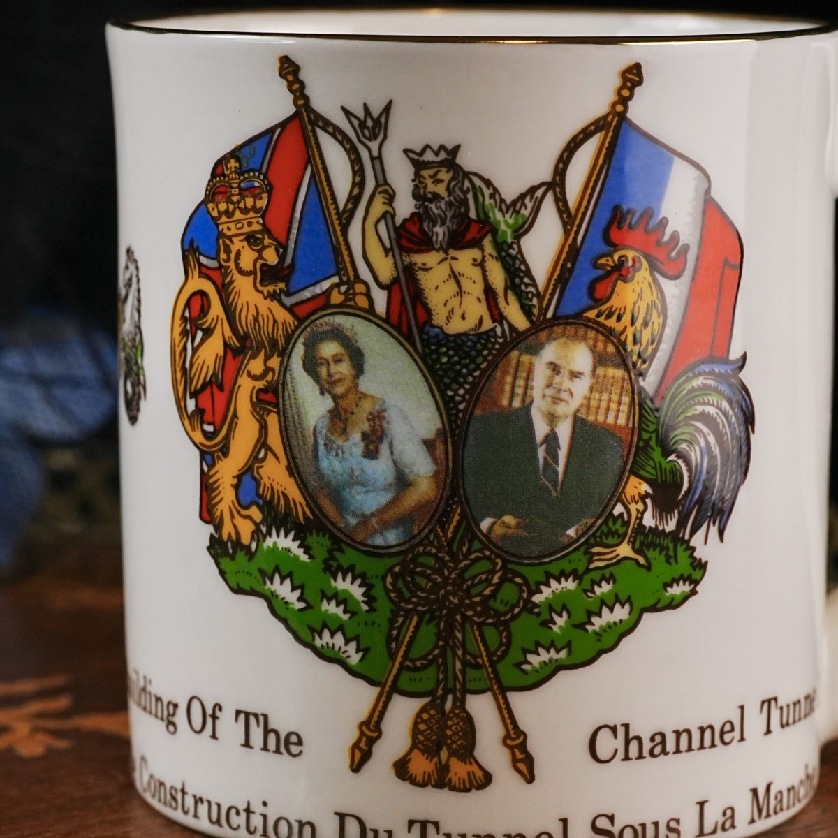 Vintage Channel Tunnel Mug photo 2