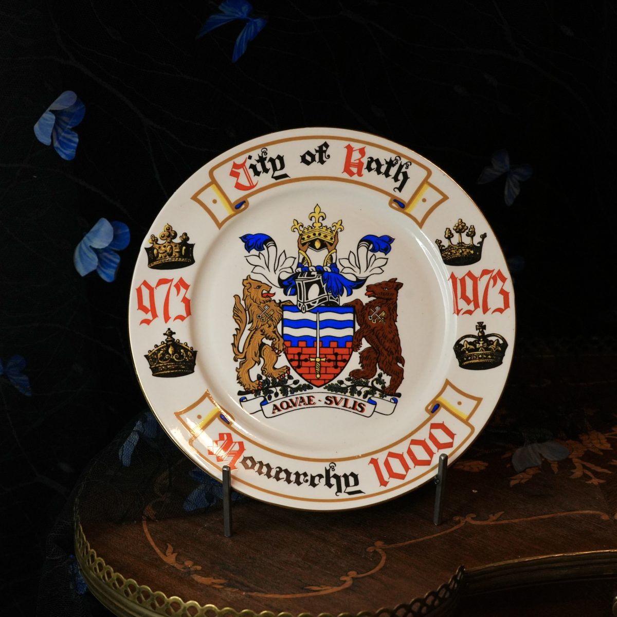 City Of Bath Monarchy 1000 Plate
