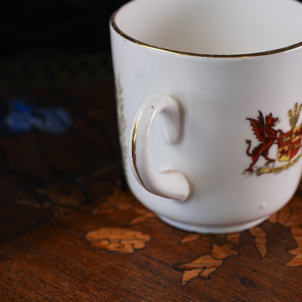 Antique Edward Prince of Wales Investiture Mug photo 3