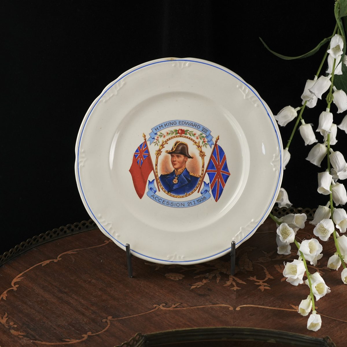 King Edward VIII Accession Plate