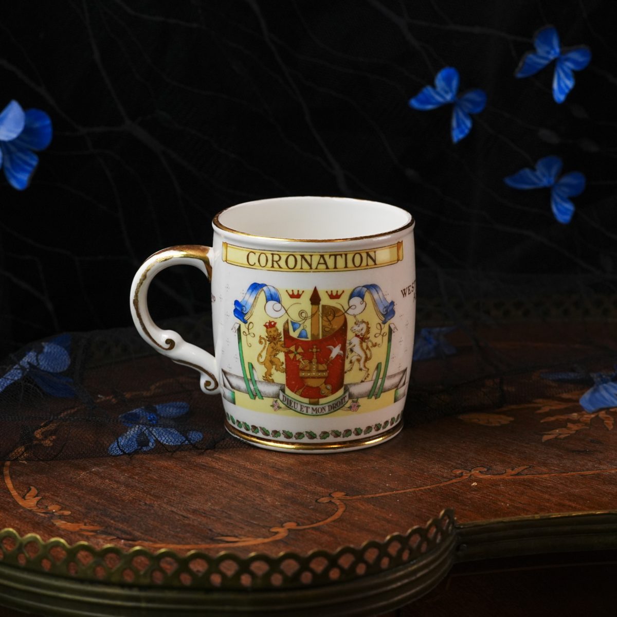 Vintage Empire England Queen Elizabeth II Coronation Mug photo 4