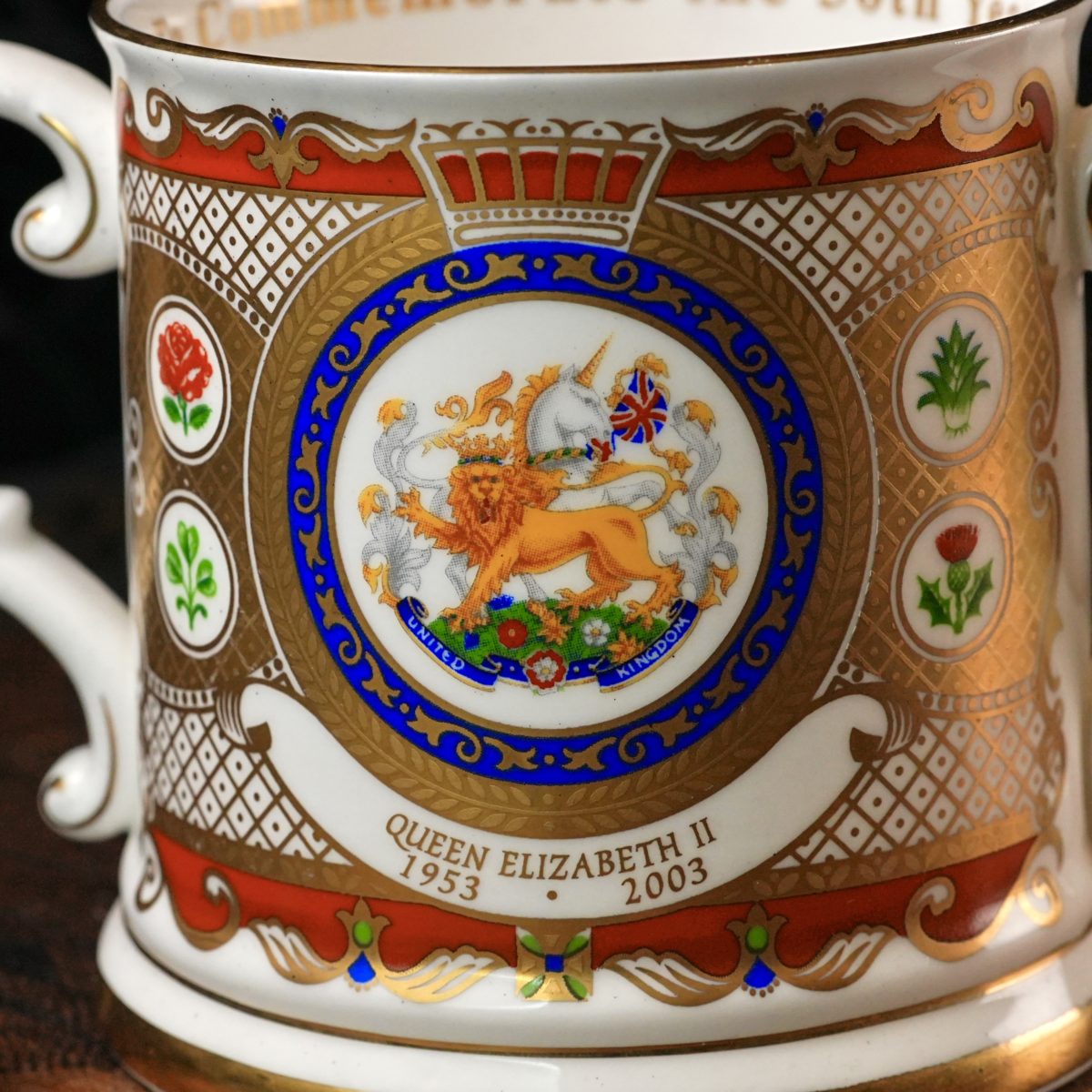 Vintage Eximious Queen Elizabeth II Loving Cup photo 2