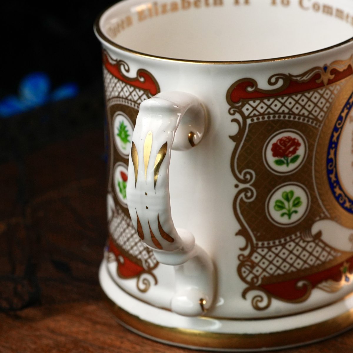 Vintage Eximious Queen Elizabeth II Loving Cup photo 3