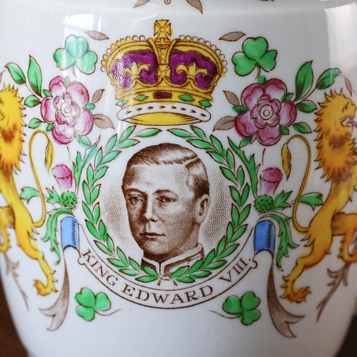 Vintage King Edward VIII Coronation Mug photo 4
