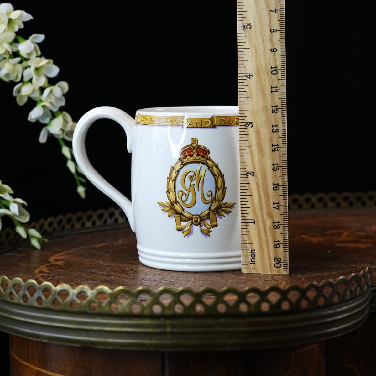 Vintage Maddock Royal Vitreous George V Silver Jubilee Mug photo 4