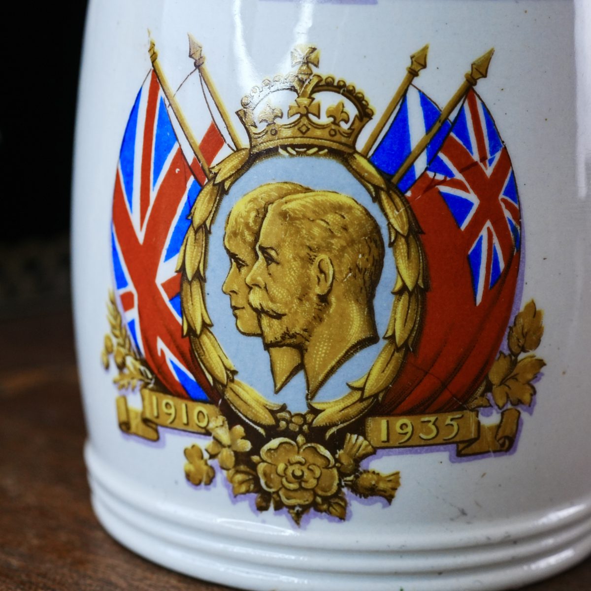 Vintage Maddock Royal Vitreous George V Silver Jubilee Mug photo 5