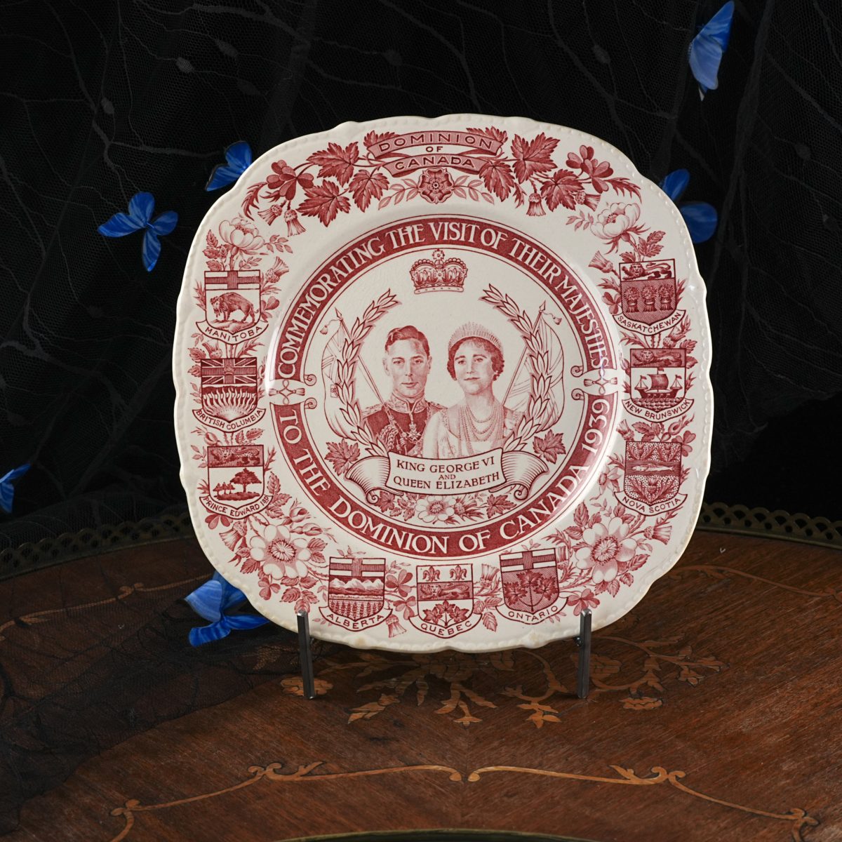Royal Visit to Canada Plate