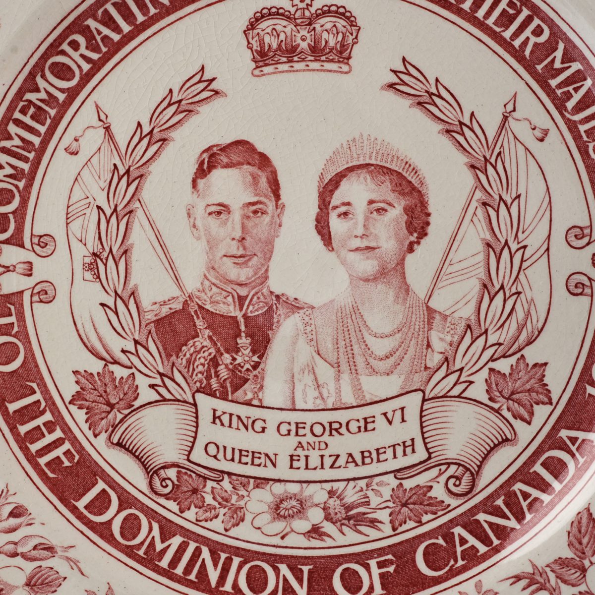 Vintage Royal Visit to Canada Plate photo 2