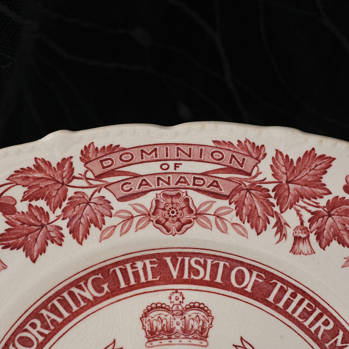 Vintage Royal Visit to Canada Plate photo 3