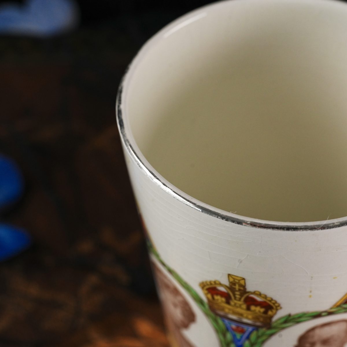 Vintage King George V Silver Jubilee Beaker photo 2