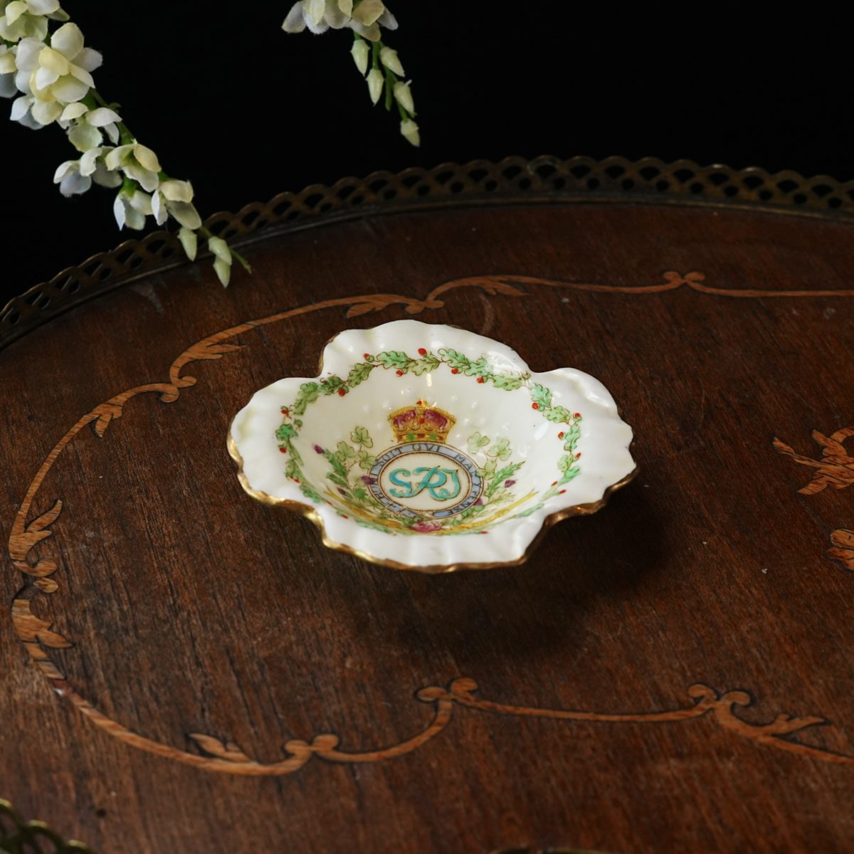 Vintage Paragon George VI Coronation Dish photo 4
