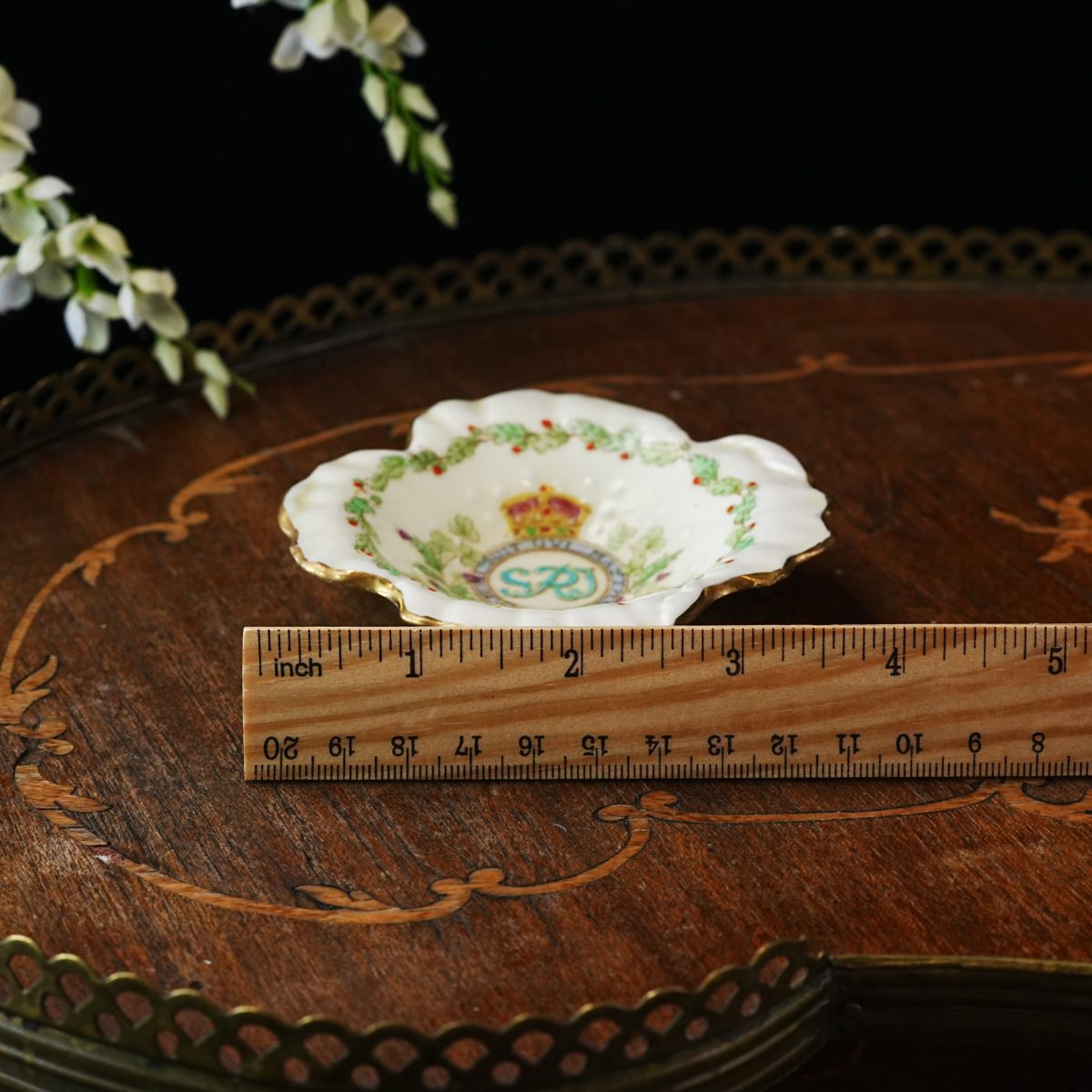 Vintage Paragon George VI Coronation Dish photo 5
