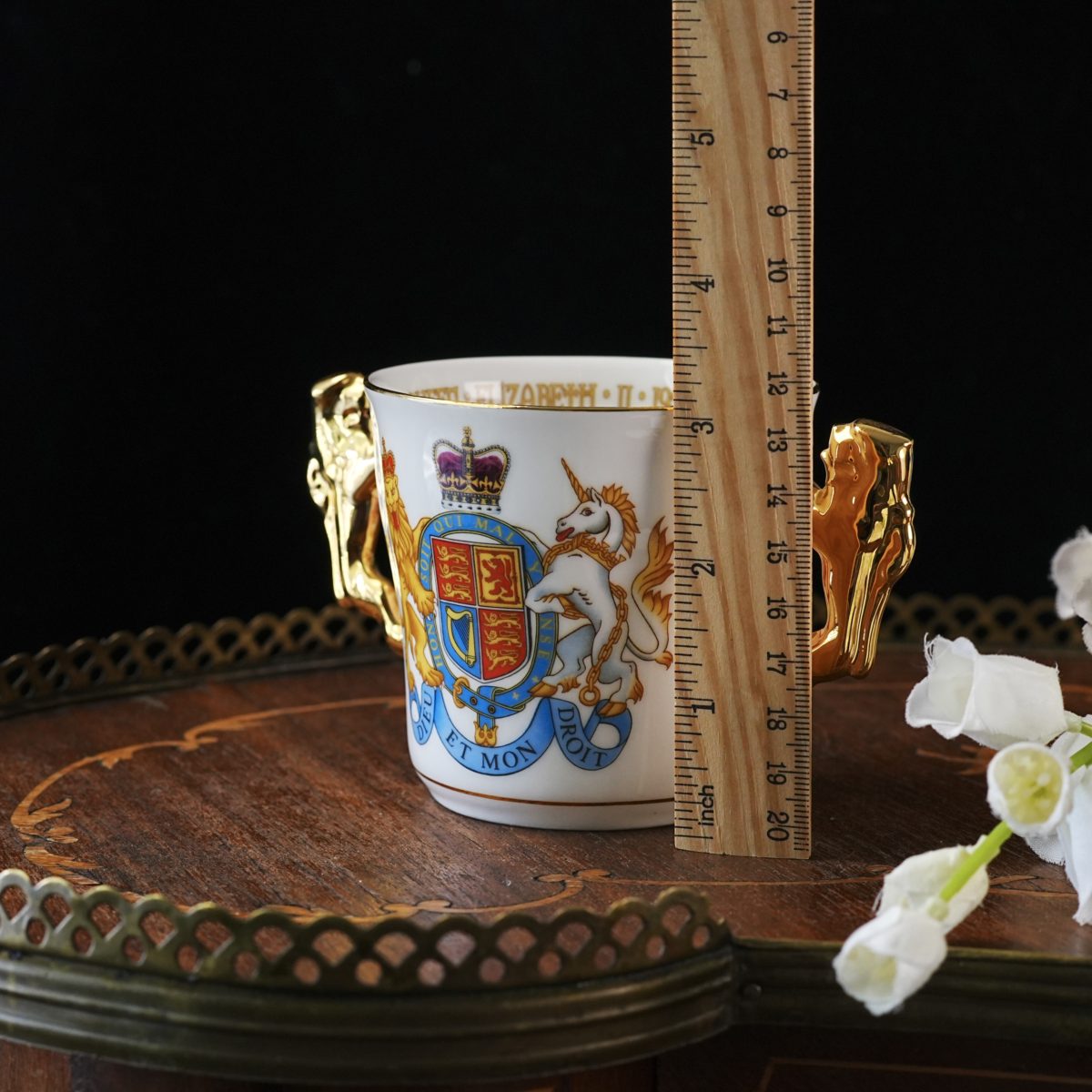 Vintage Paragon Queen Elizabeth II Golden Jubilee Loving Cup photo 5