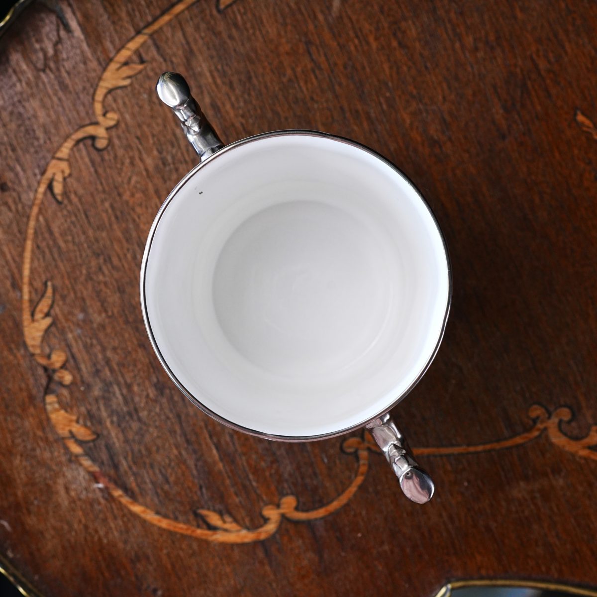 Vintage Paragon Silver Wedding Loving Cup photo 4