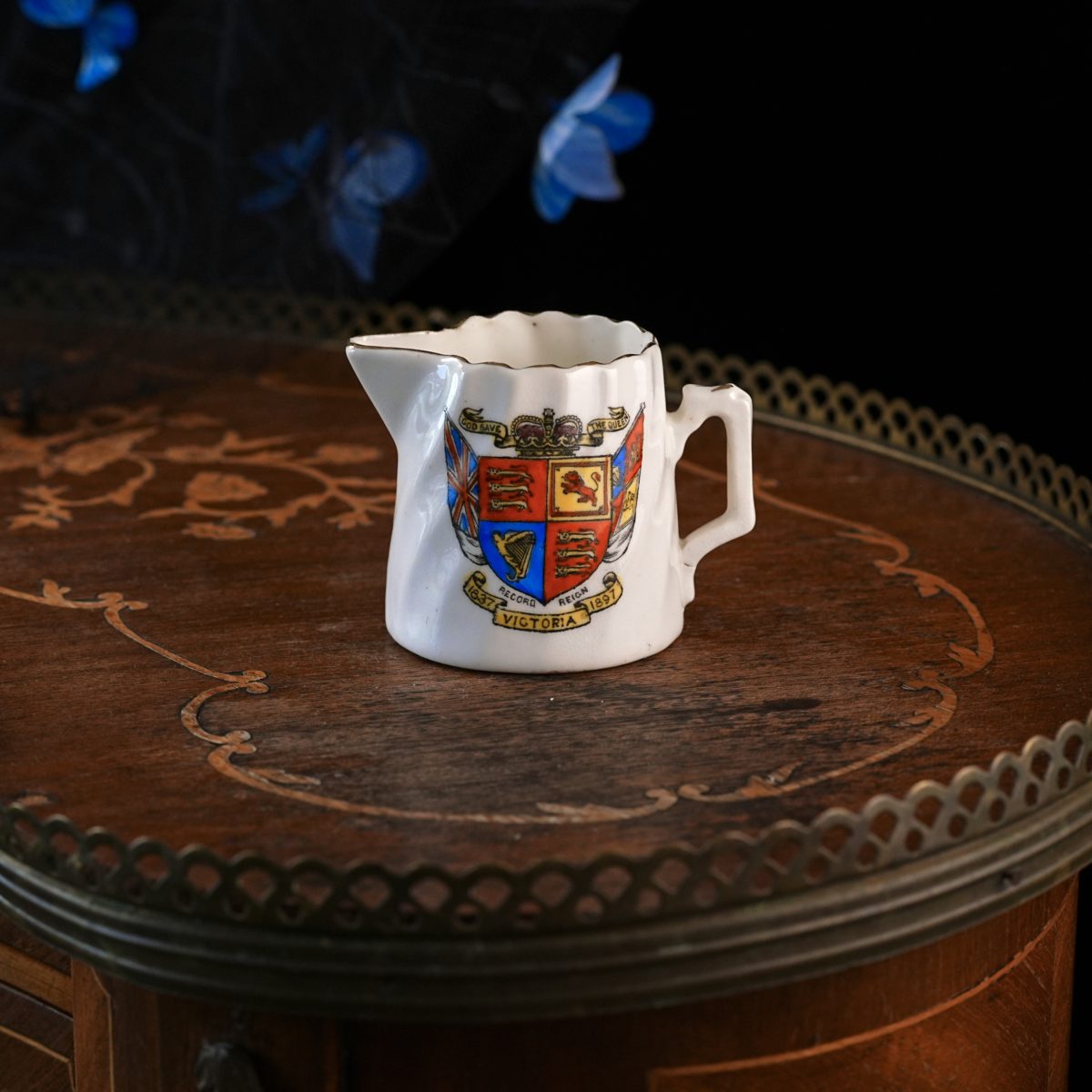 Queen Victoria Record Reign Creamer 1897