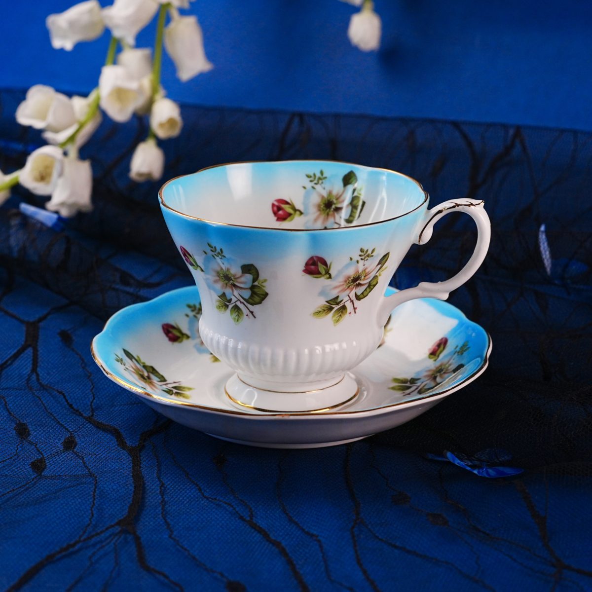 Royal Albert Blossom Teacup & Saucer