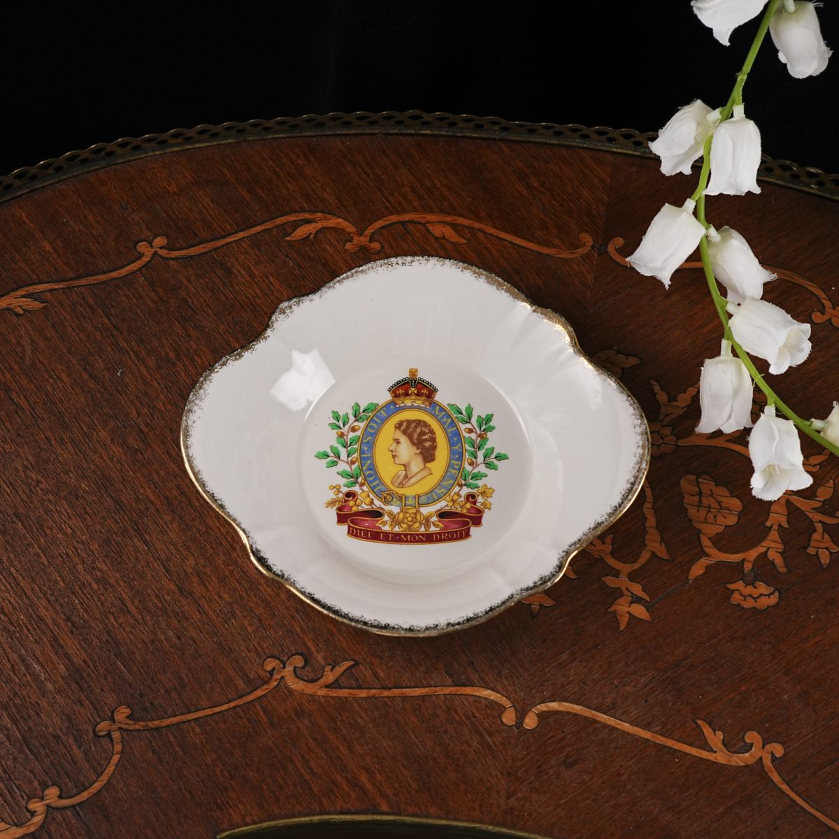 Queen Elizabeth II Coronation Sweet Dish