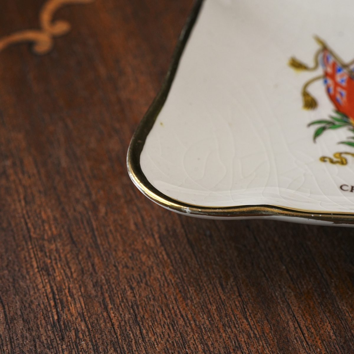 Vintage Royal Winton Queen Elizabeth II Coronation Trinket Tray photo 3