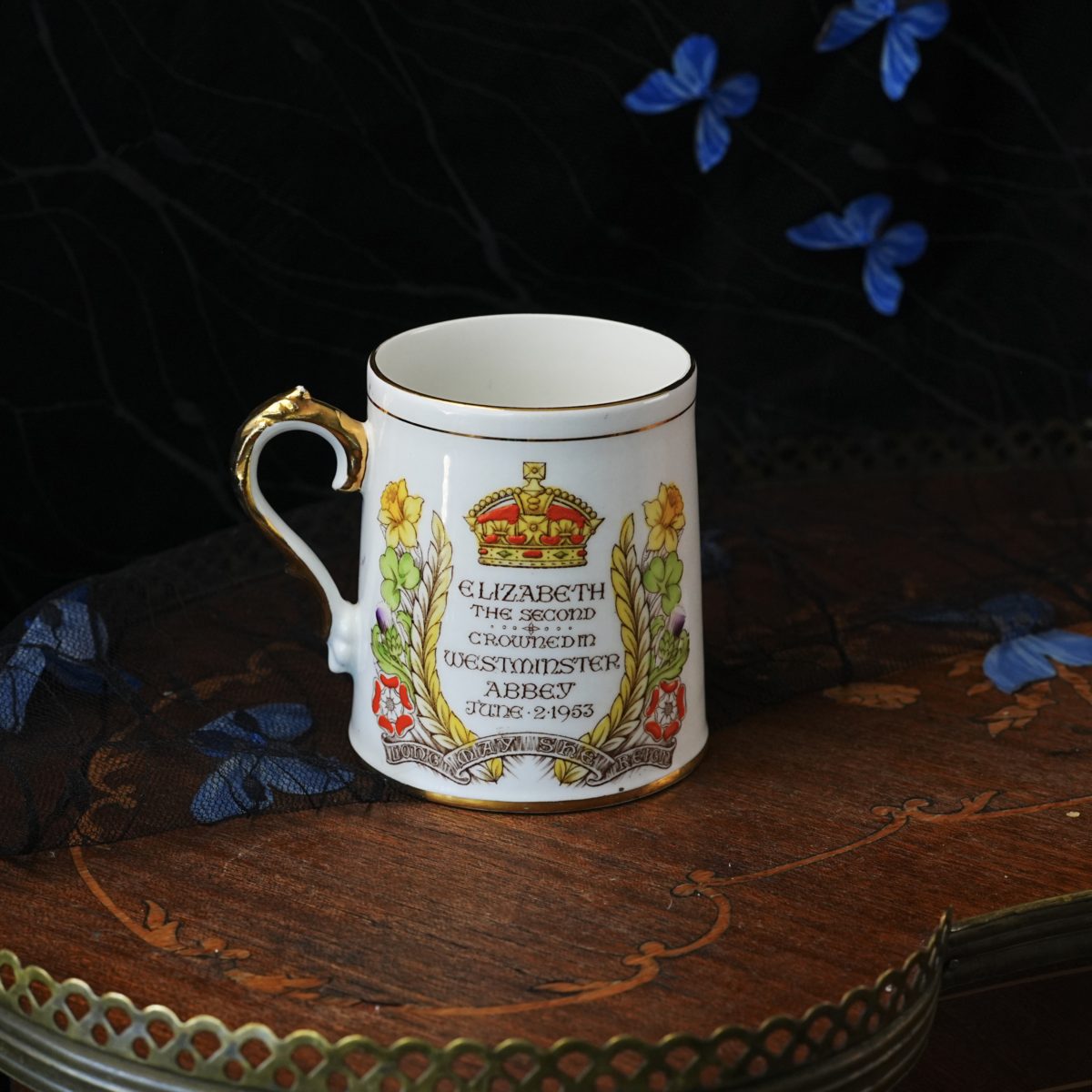 Vintage Stanley Fine Bone China Coronation Mug Elizabeth II photo 5
