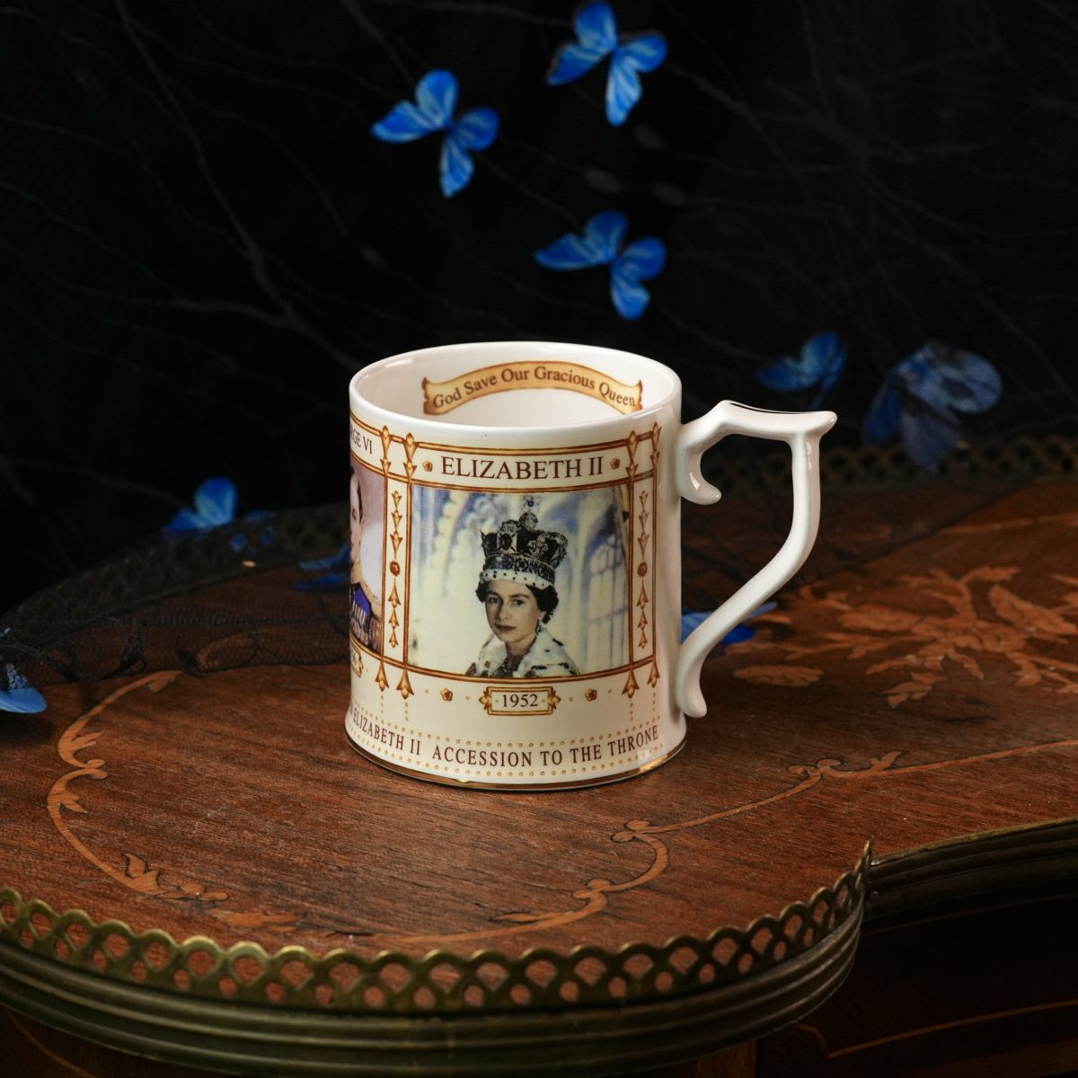 Sutherland Accession Mug Queen Elizabeth II