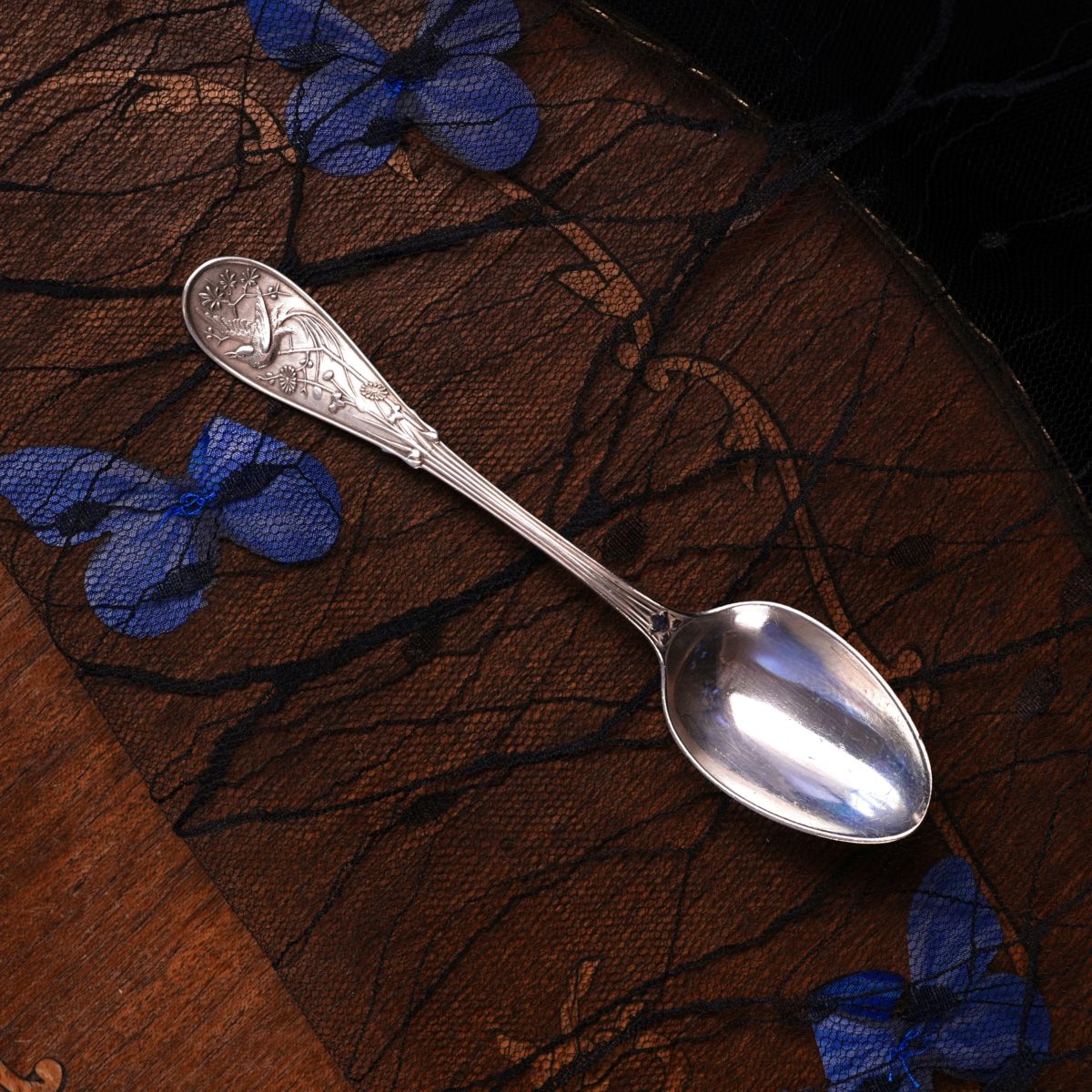 Antique Tiffany Sterling Spoon photo 2