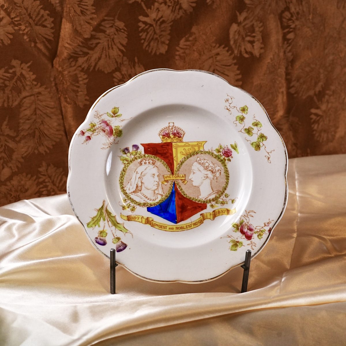 Allertons Queen Victoria Diamond Jubilee Plate